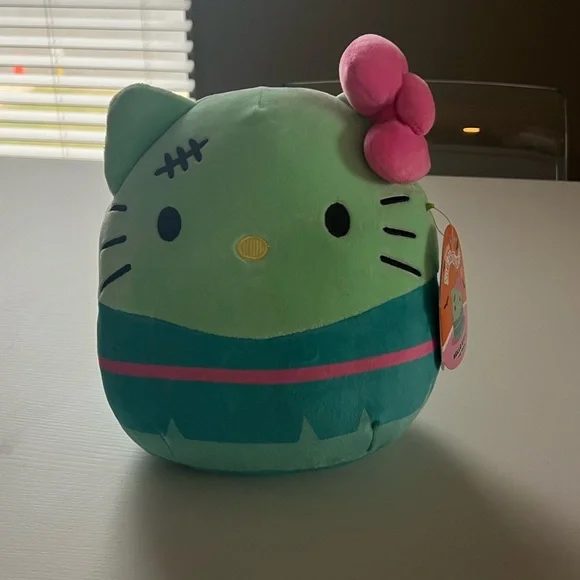 frankenstein halloween hello kitty squishmallow - Picture 1 of 5